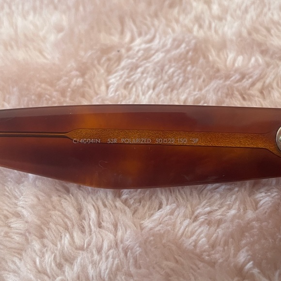 Genuine Celine Cat Eye Polarized Sunglasses in Tortoise - Picture 5 of 6